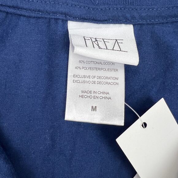 Women's Striped Long Sleeve Oakland Graphic Polo T-Shirt - Size Medium - NWT - Picture 2 of 7